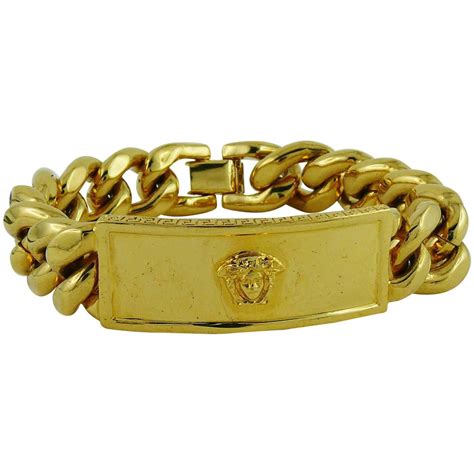 versace bracelet mens|vintage versace bracelet.